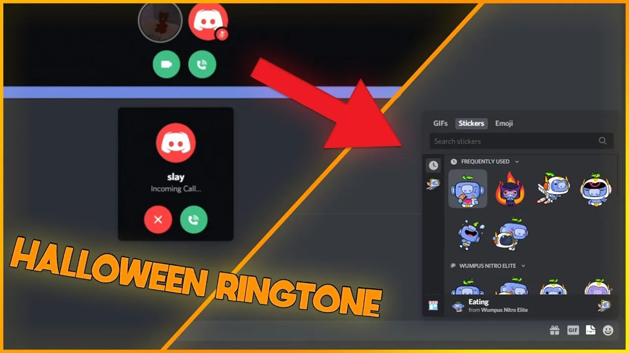how to get spooky discord ringtone