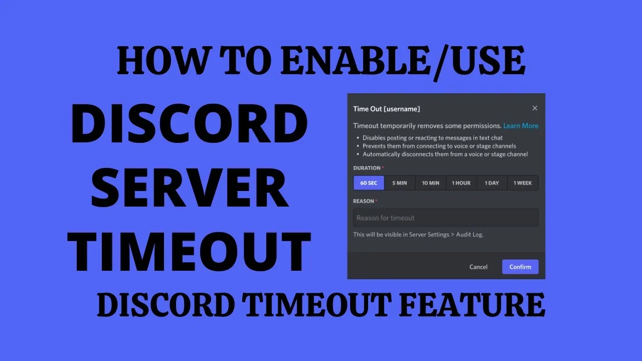 How To Timeout Someone On Discord