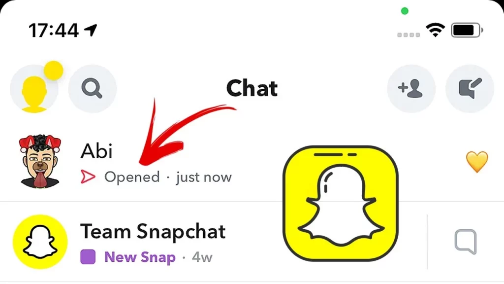 How To Know If Someone Is Active On Snapchat - "opened" timestamp