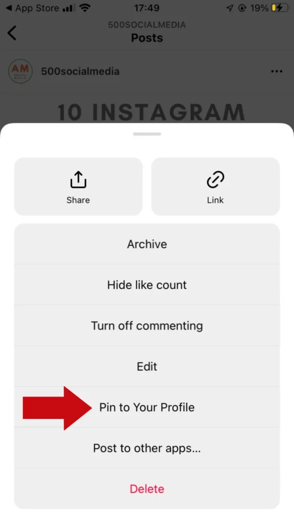 How To Pin More Than 3 Posts On Instagram