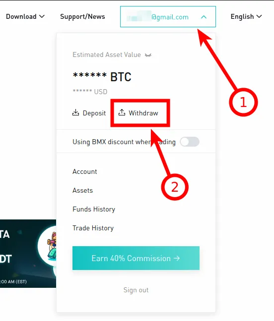 How To Transfer Safemoon From Bitmart To Trust Wallet