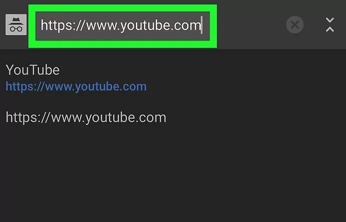 How to Make YouTube Keep Playing in the Background on iPhone - address bar chrome