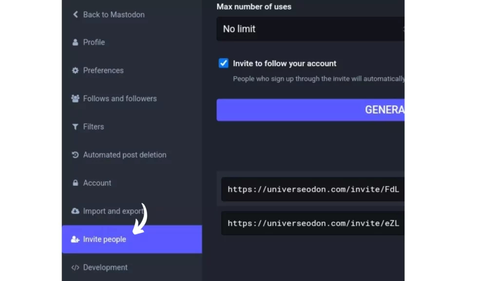 How To Invite People To Mastodon Server?