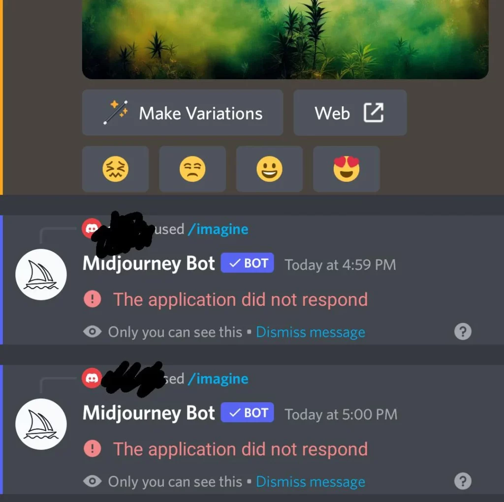 How To Fix Midjourney The Application Did Not Respond