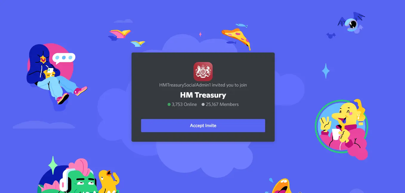 HM Treasury Discord