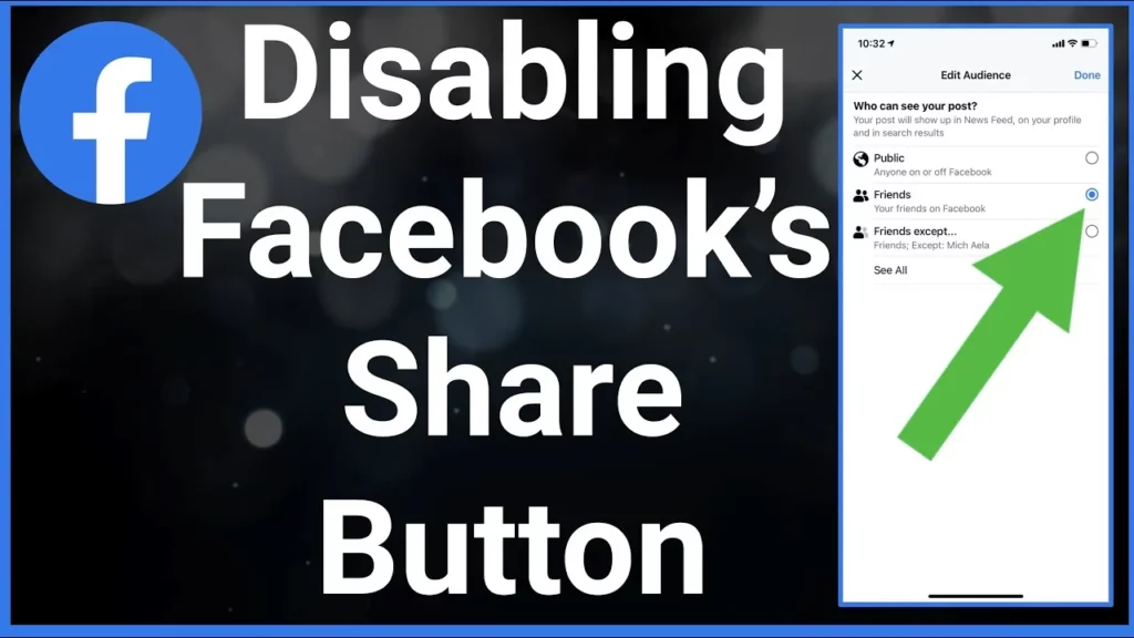 How To Remove The Share Button On Facebook Posts