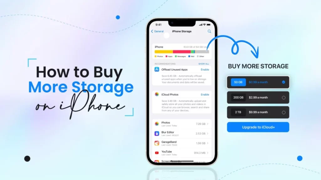 How To Buy Storage On iPhone
