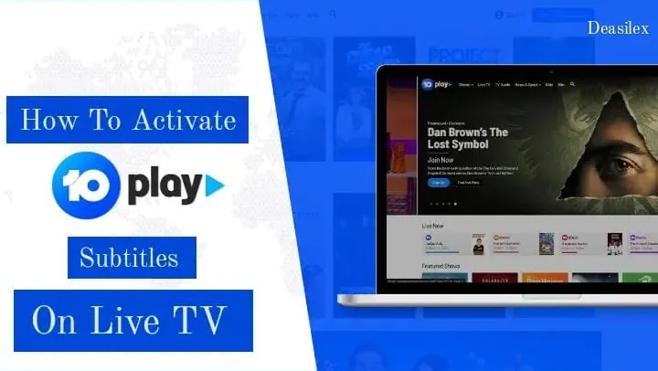 How To Activate 10 Play Subtitles On Live TV