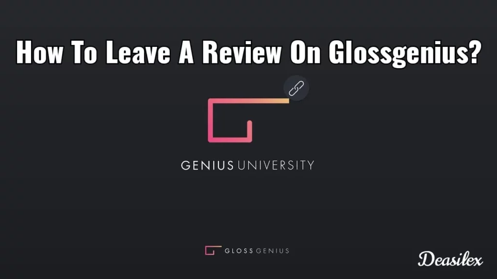 How To Leave A Review On Glossgenius