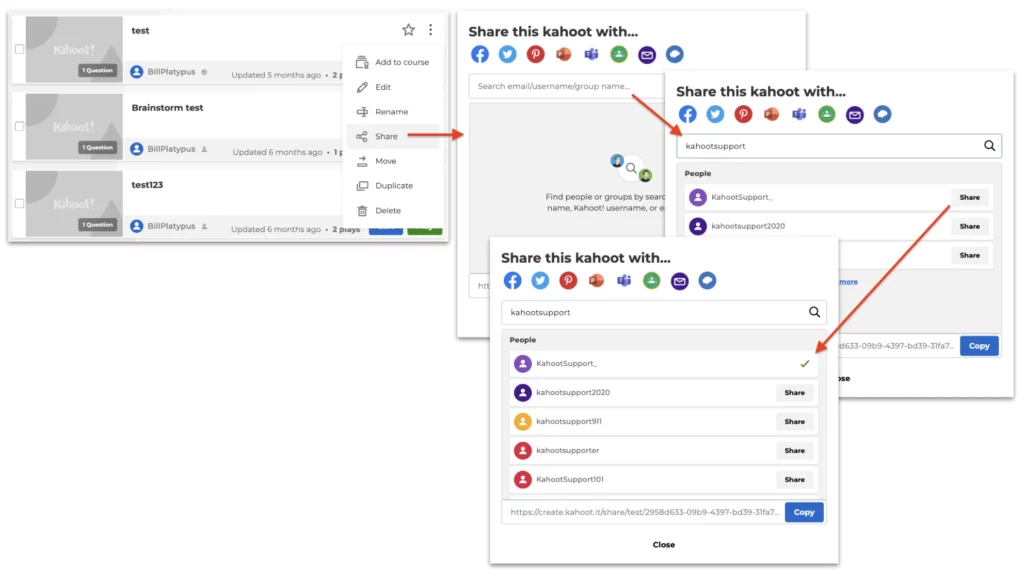 How To Change Kahoot Username - share kahoots