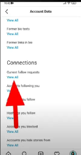 How to cancel all sent follow requests on Instagram - connections