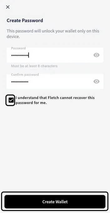 How To Change Or Reset Fletch Wallet Password
