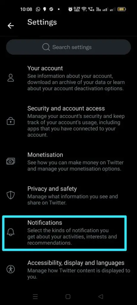 How To Turn Off Email Notifications On Twitter Mobile - notifications
