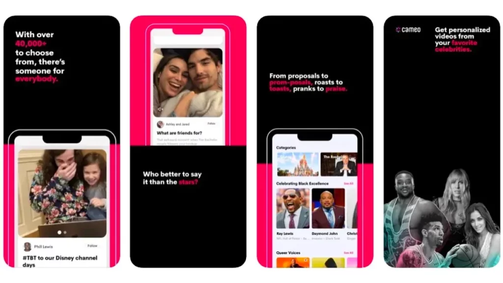 change bio on Cameo app