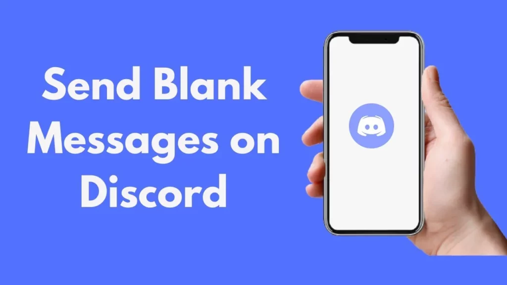 How To Send Blank Message Discord