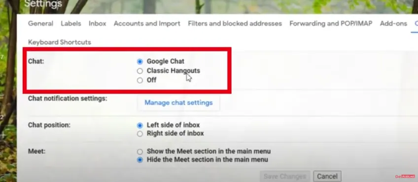 How To Switch From Google Chat To Hangouts