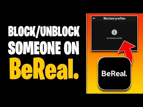 How To Block And Unblock Friends On BeReal?