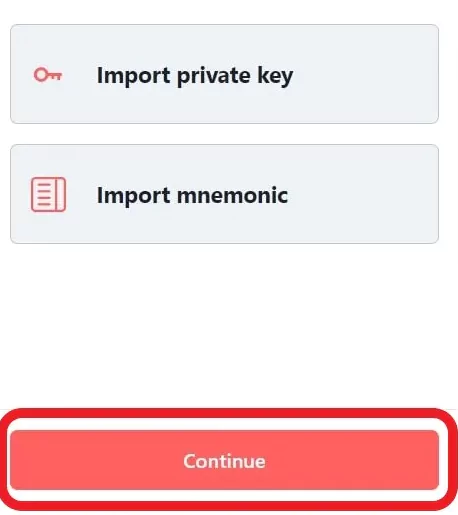 How To Change Or Reset Petra Aptos Wallet Password - import mnemonic