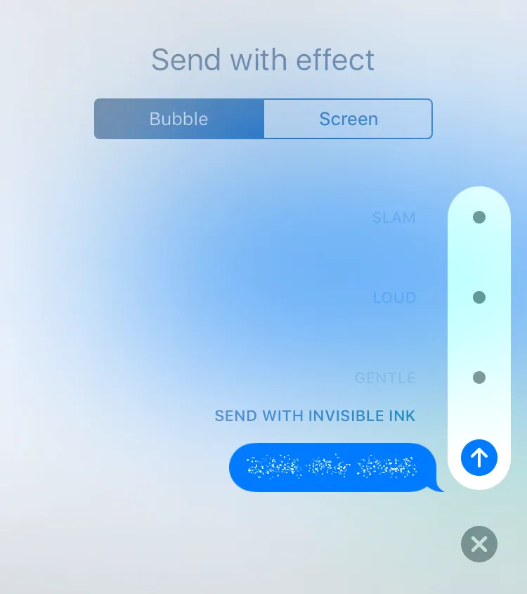 Send Invisible Messages On iPhone