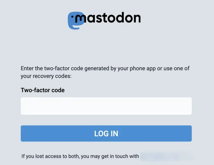 How To Enable Two Factor Authentication On Mastodon? - Login