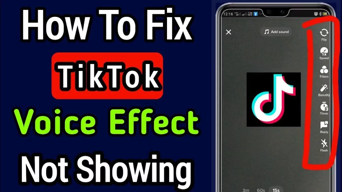 How To Fix TikTok Voice Effects Not Showing