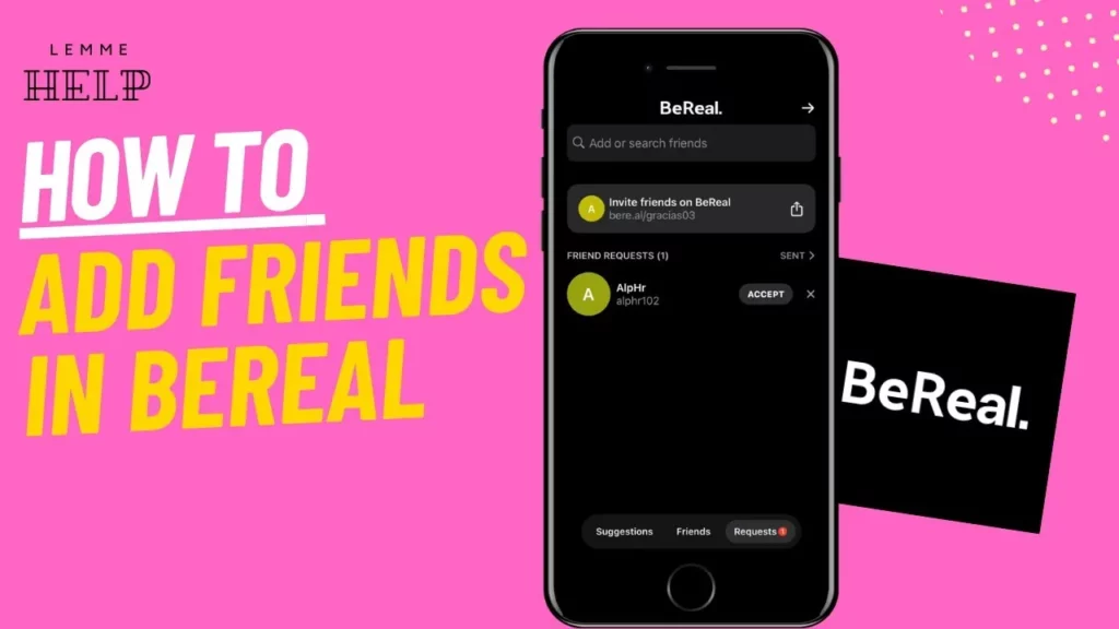 How To See Friend Requests On BeReal App