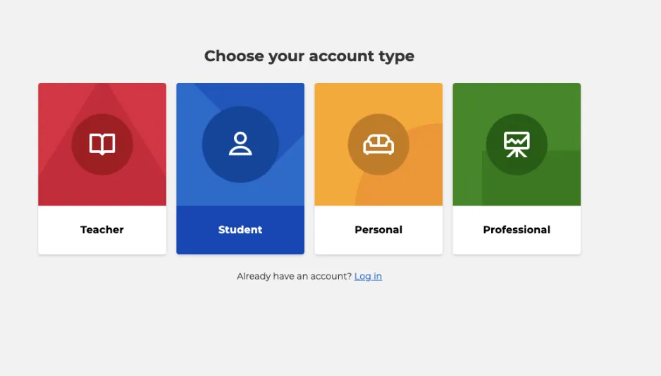 How To Change Kahoot Username - account type