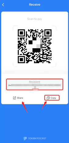 How To Create And Set Up TokenPocket Wallet - QR code