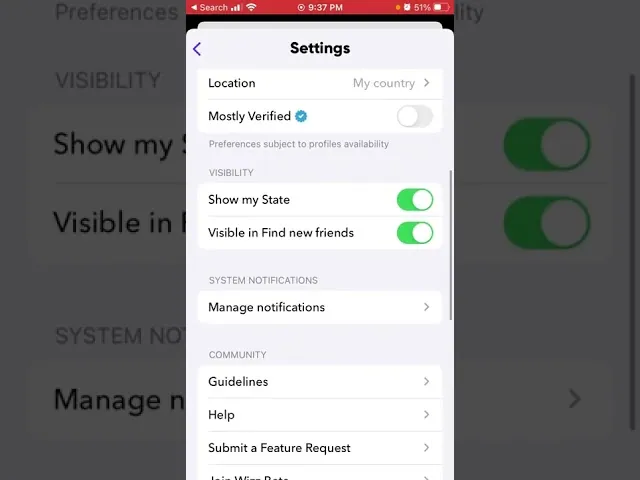 How To Hide Your Profile In Wizz App