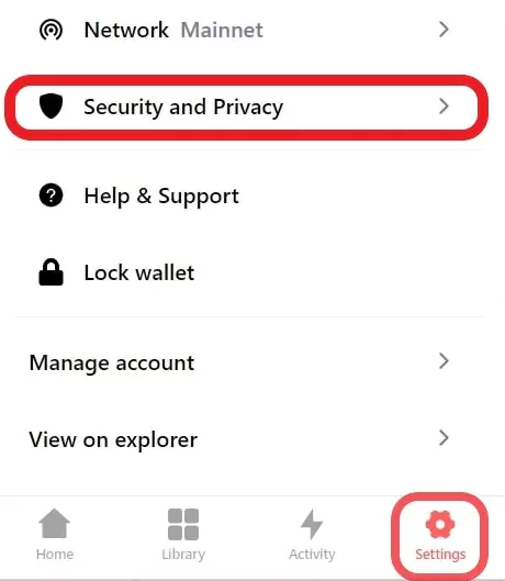 How To Change Or Reset Petra Aptos Wallet Password - security and privacy