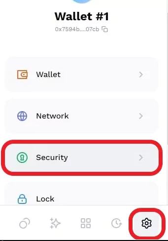 How To Find Secret Recovery Phrase And Private Key In Suiet Wallet - security
