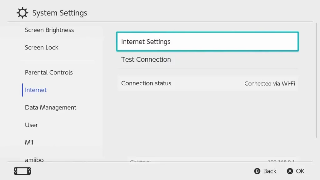 How To Jailbreak Switch - Internet settings