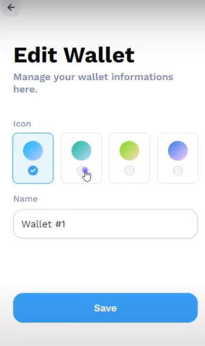 How To Create And Set Up Suiet Wallet - edit wallet