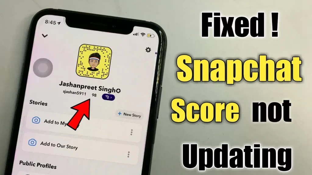 Why Is Someone's Snap Score Not Updating?