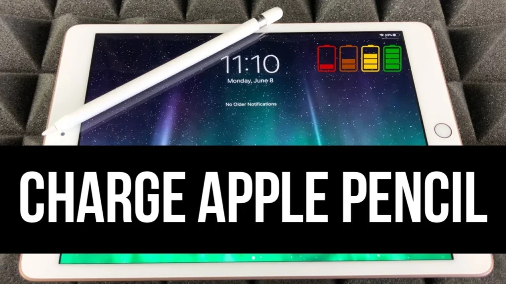 how to charge Apple Pencil