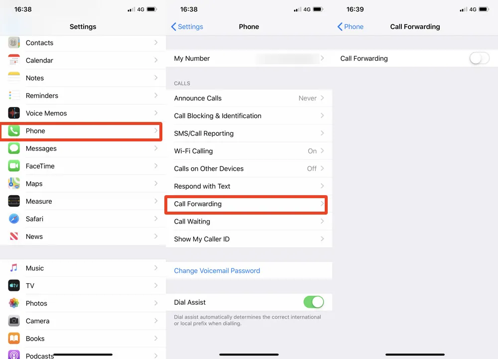 Turn Off Voicemail On iPhone 14 - forward calls