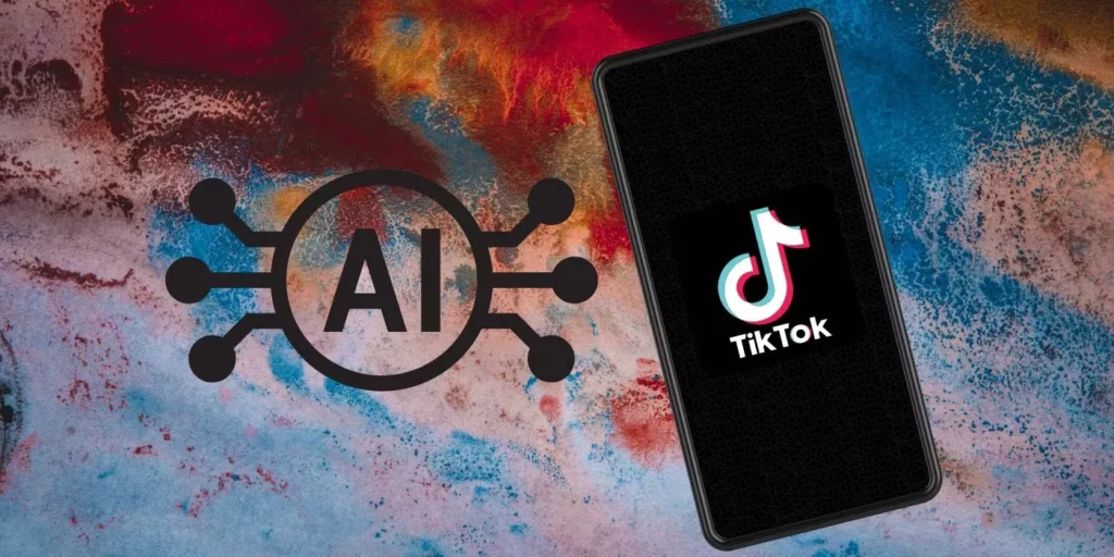 AI filter on TikTok
