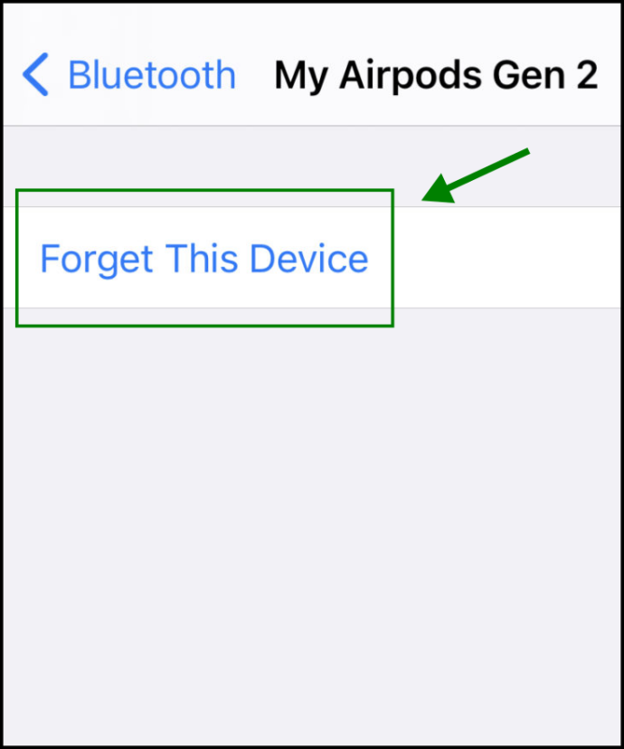 How To Fix Airpods Not Connecting With Kindle Fire? forget device