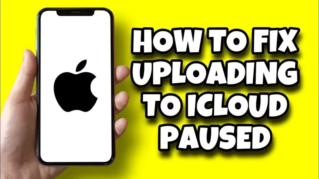 Fix Uploading To iCloud Paused