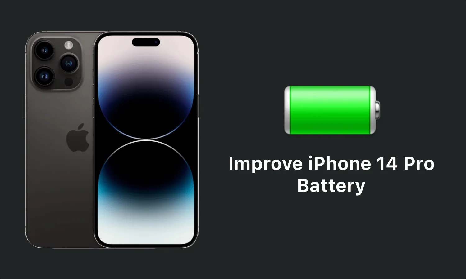 How To Save Battery Life On iPhone 14 Pro