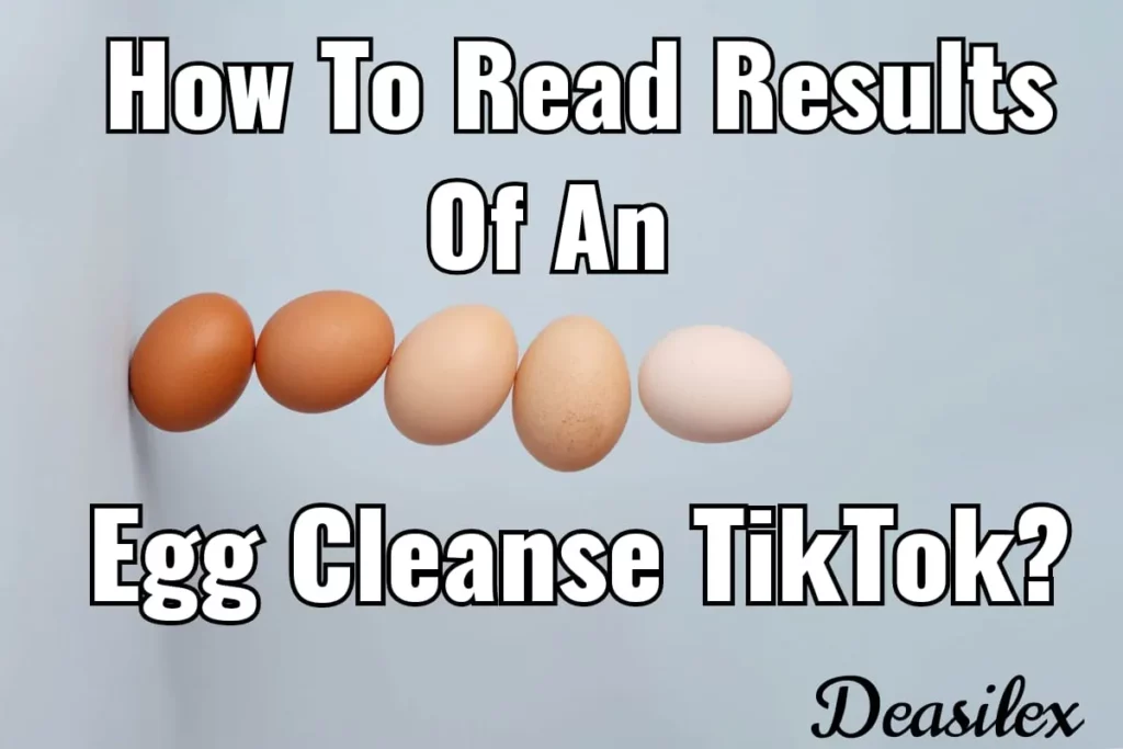 How To Do An Egg Cleanse TikTok