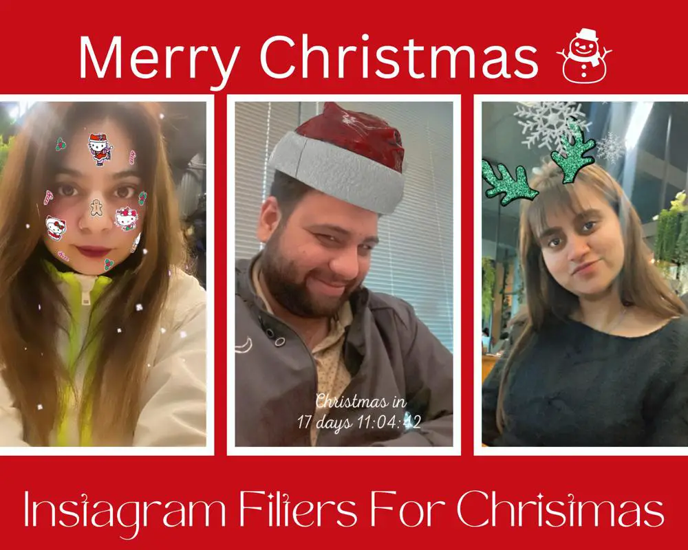 Instagram filters for Christmas