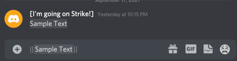  Censor Words On Discord - Enter text