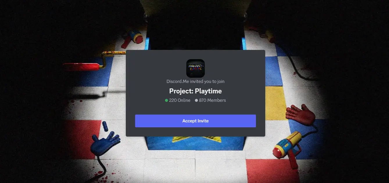 Project Playtime Discord