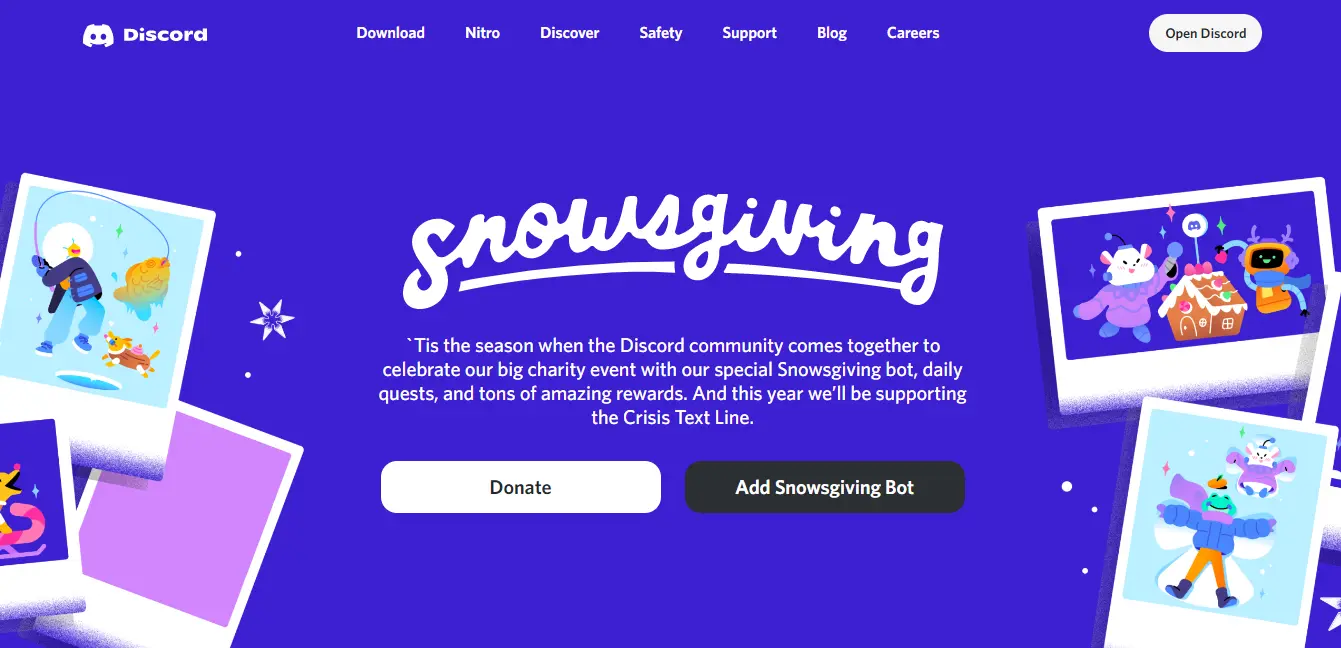 Snowsgiving Discord