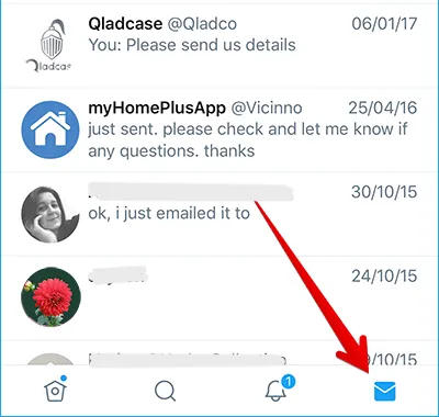 How To Fix Twitter Notification Won’t Go Away? - mail icon