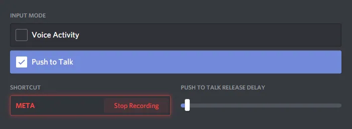 How To Change Your Discord Voice Input Mode On Desktop - push to talk