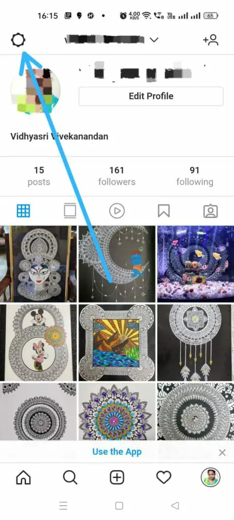 How To Fix Can’t Be Invited As A Collaborator Yet On Instagram? - settings icon
