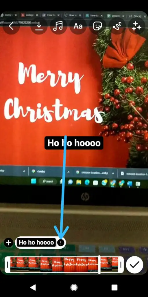 How To Use The Santa Text-To-Speech Voice On Instagram? ... icon