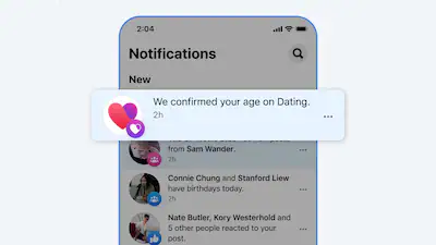 Age Verification On Facebook Dating -  age verified by Yoti
